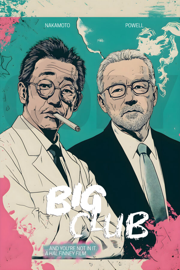 "Big Club" movie poster in 24"x36" V3