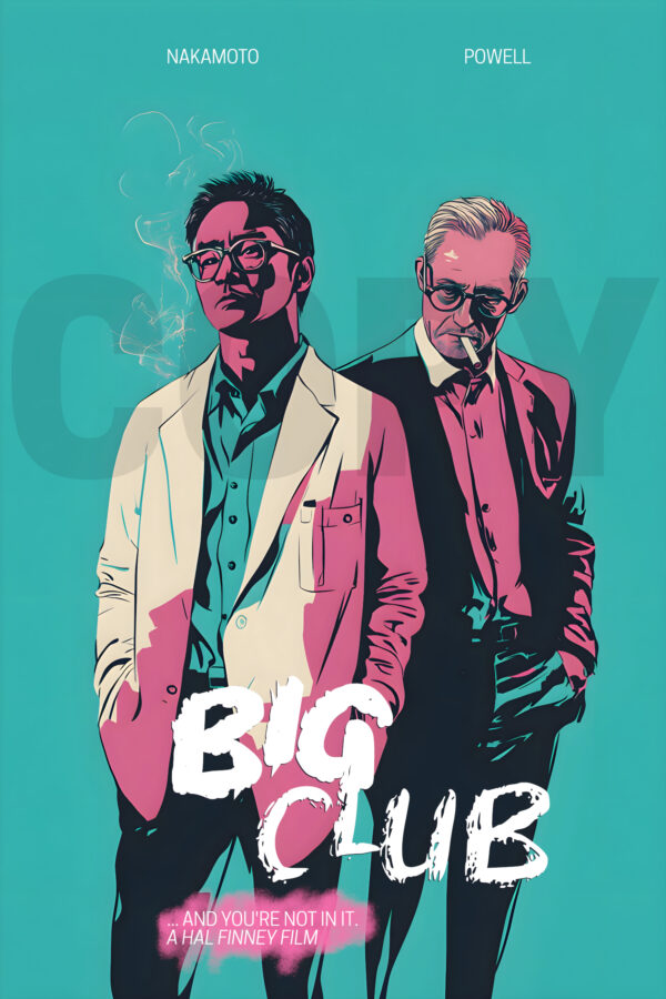 "Big Club" movie poster in 24"x36" V5