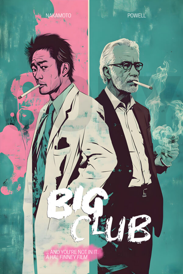 "Big Club" movie poster in 24"x36" V7